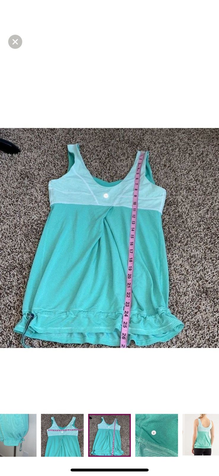 Lululemon Lululemon run tame me tank top size 6 Size M / US 6-8 / IT 42-44 - 3 Thumbnail