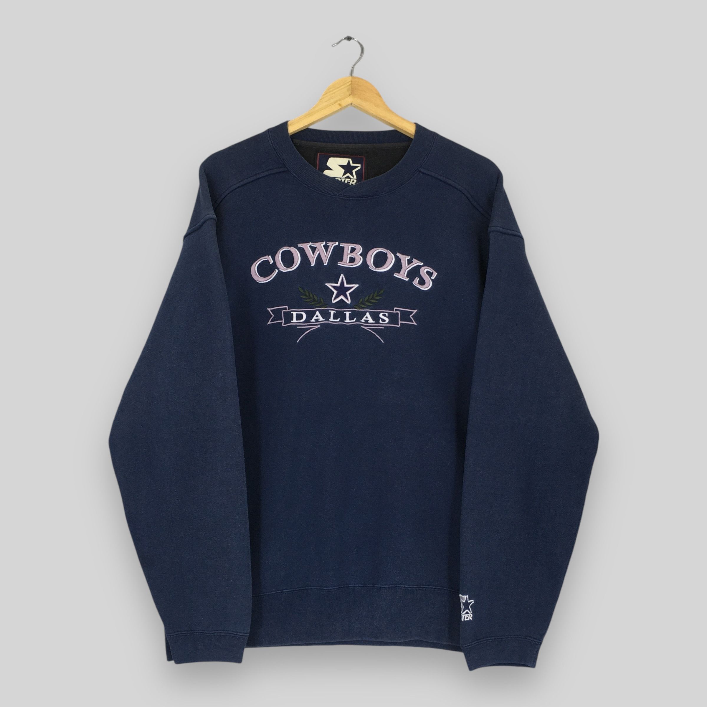 NFL × Starter × Vintage RARE Vintage Dallas Cowboys NFL Sweatshirt Medium Size US M / EU 48-50 / 2 - 1 Thumbnail