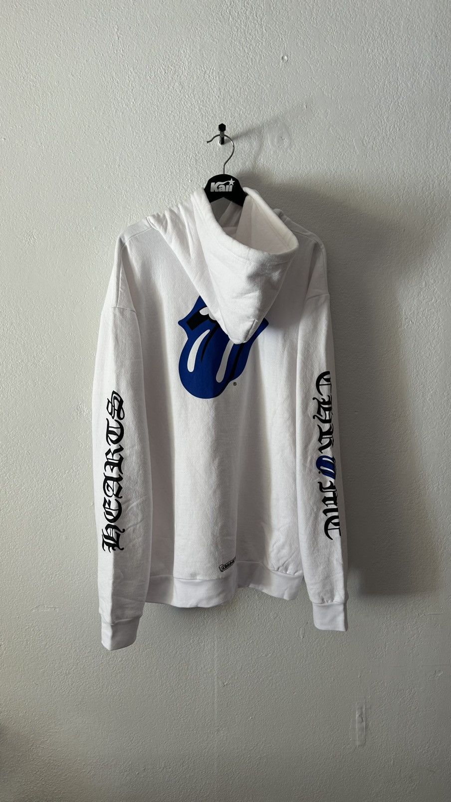 Chrome Hearts Chrome Hearts White Rolling Stones Hoodie Size US XXL / EU 58 / 5 - 1 Thumbnail
