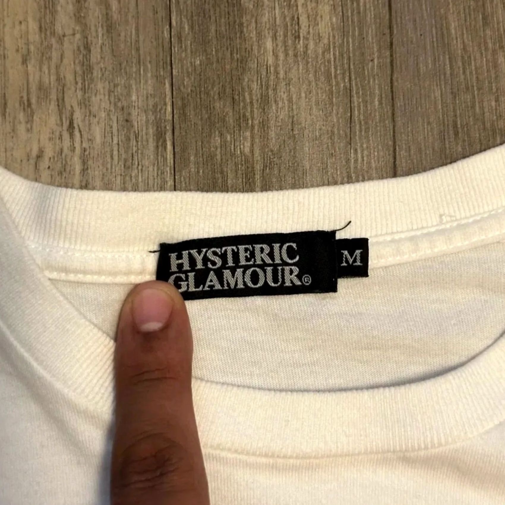 Hysteric Glamour VINTAGE Hysteric Glamour Paranoid Of Blondes T-Shirt M Men White Medium Size US M / EU 48-50 / 2 - 3 Thumbnail