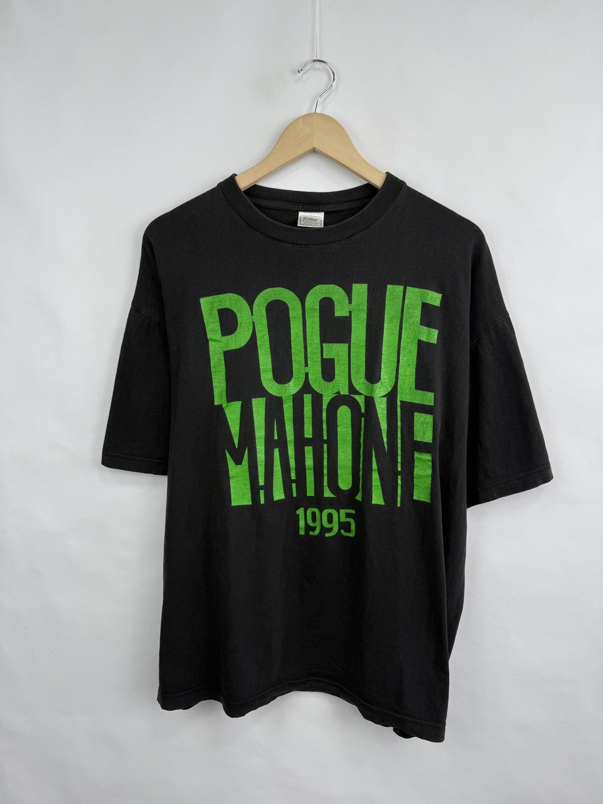 Band Tees × Vintage 🇮🇪 Vintage 1995 The Pogues Pogue Mahone Tour T-Shirt Retro Size US XL / EU 56 / 4 - 4 Thumbnail