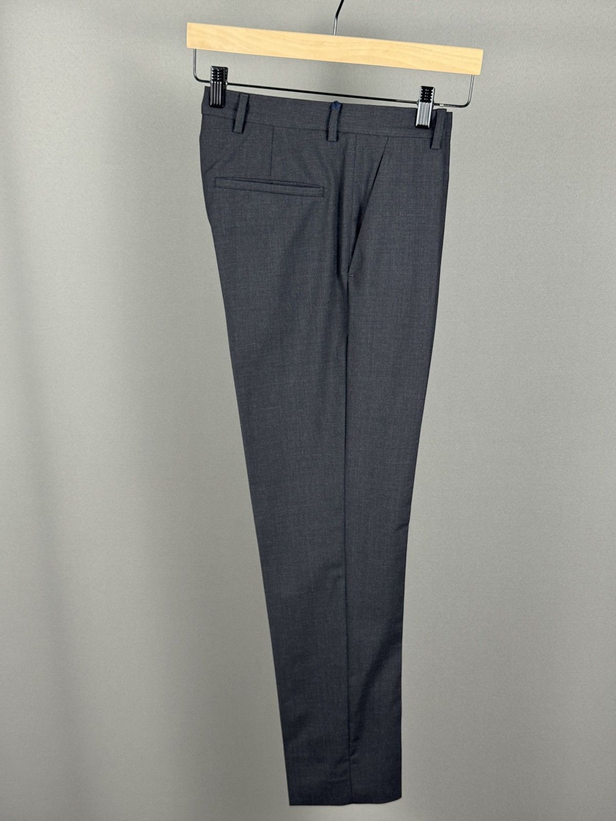 Prada NWT PRADA GRAY WOOL PANTS PRADA LOGO Size US 30 / EU 46 - 3 Thumbnail