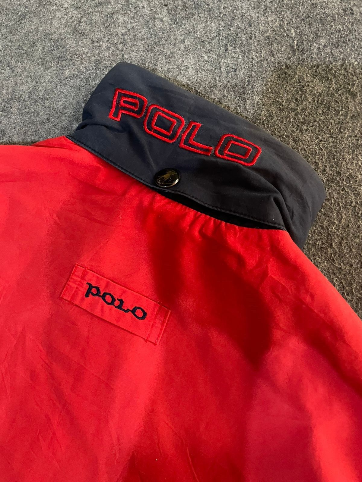 Other UK JACKET WINDBREAKER GUARDS POLO VINTAGE FULL BORDIR Size US XL / EU 56 / 4 - 5 Thumbnail