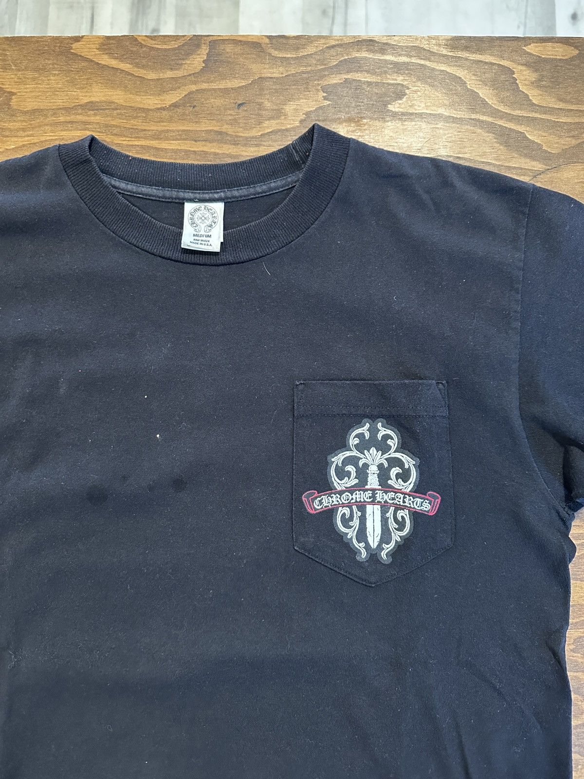 Chrome Hearts Chrome Hearts Dagger Tee Size US M / EU 48-50 / 2 - 3 Thumbnail
