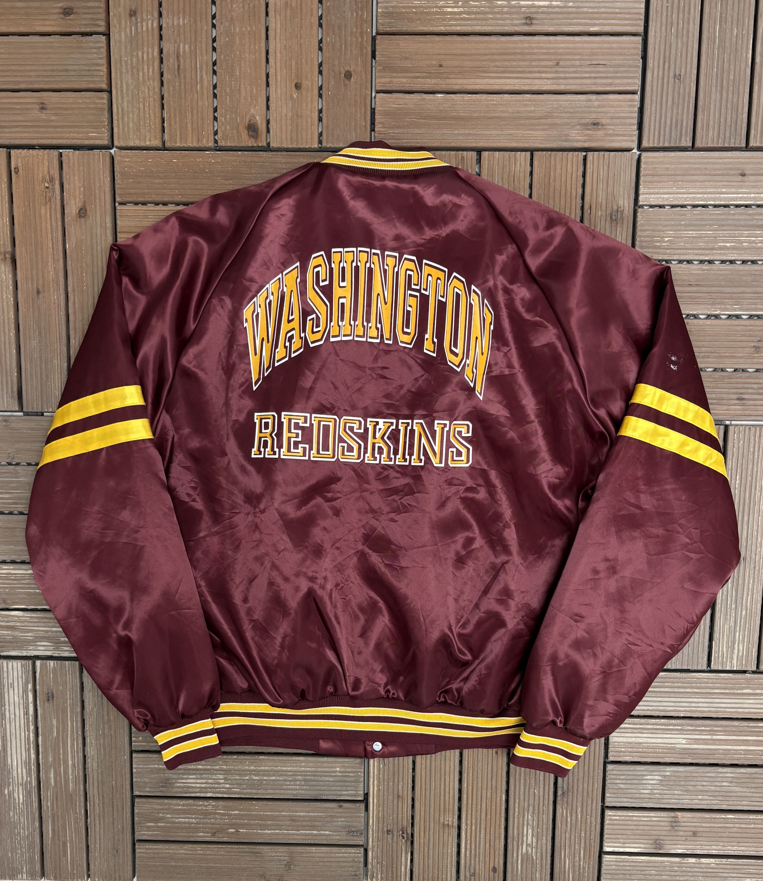 Chalk Line × Vintage Washington Redskins Vintage Red Chalk Line Jacket Size US XL / EU 56 / 4 - 4 Thumbnail