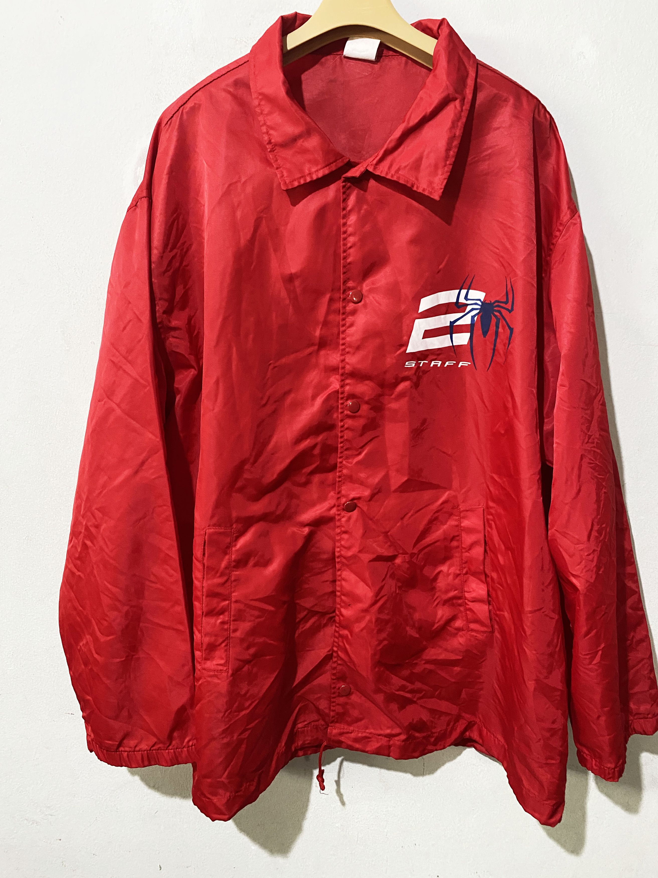 Vintage Vintage 2004 Spider-Man 2 Nylon Jacket Size US L / EU 52-54 / 3 - 5 Thumbnail