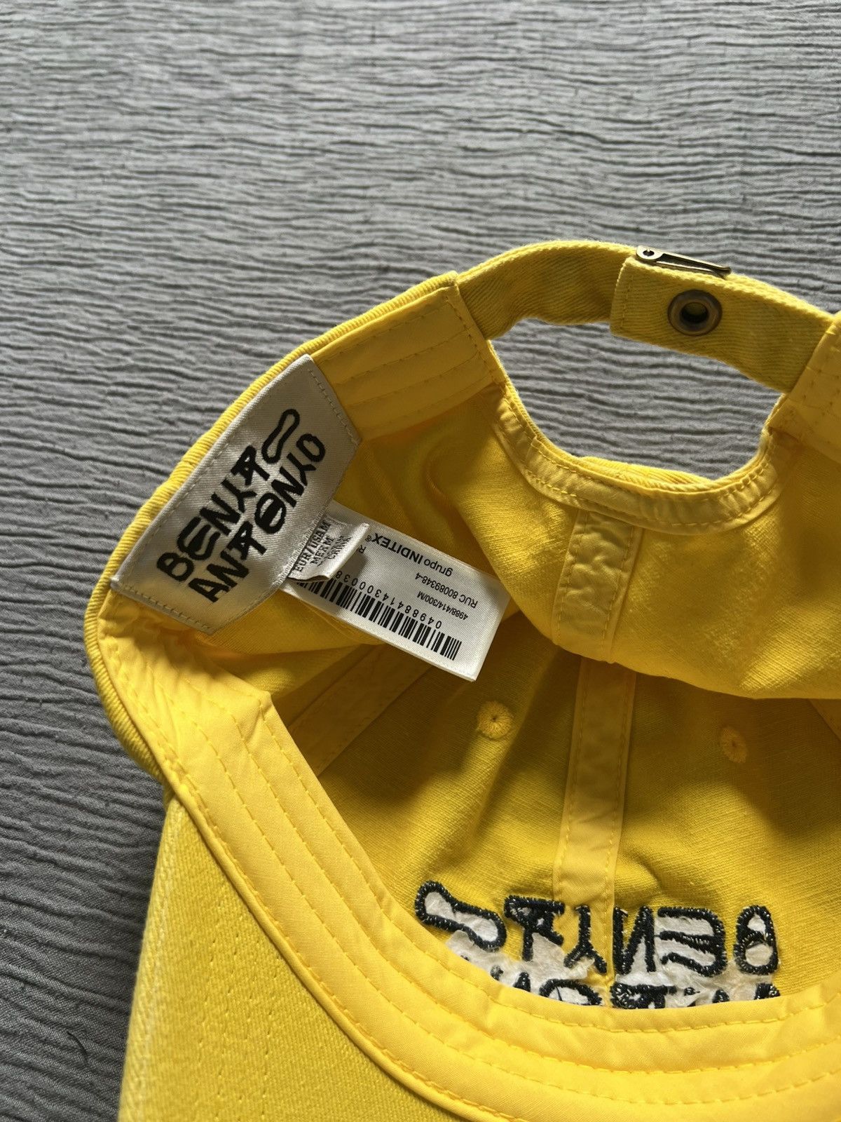 Zara Bad Bunny Zara Benito Antonio Embroidered Logo Washed Cap Size ONE SIZE - 3 Thumbnail