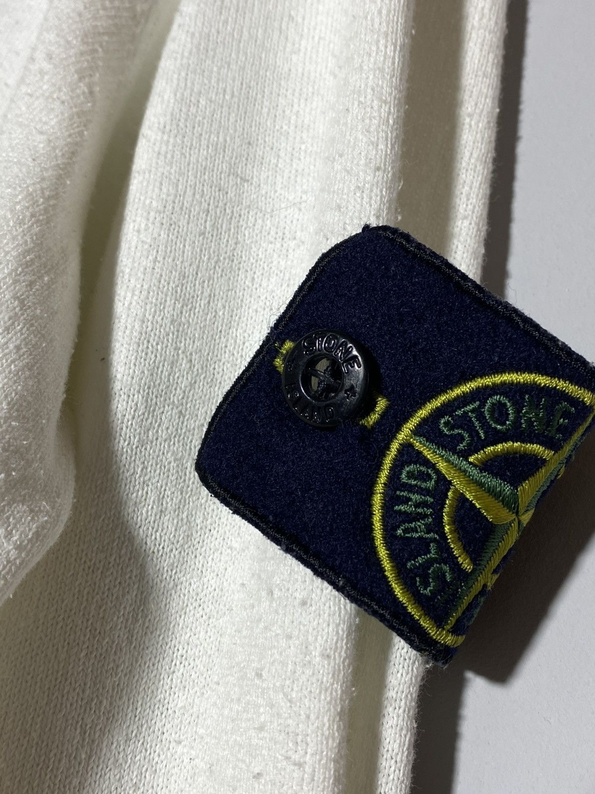 Stone Island Stone Island White Lightweaight Knit Sweater Size US L / EU 52-54 / 3 - 10 Thumbnail