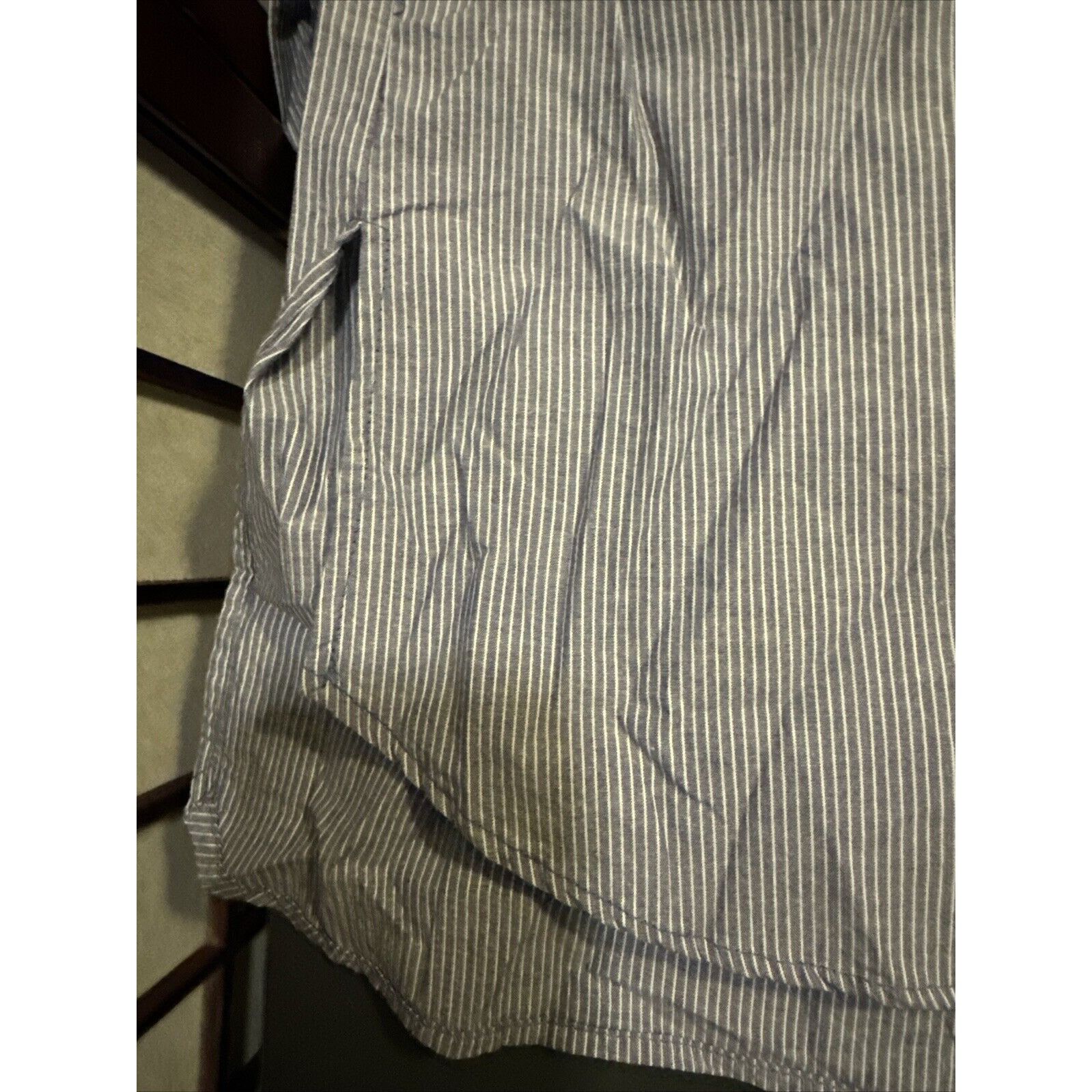 Other Roem Blue Pinstripes Ruffle Blouse Shirt NO SIZE Lightweight Size XS / US 0-2 / IT 36-38 - 12 Thumbnail