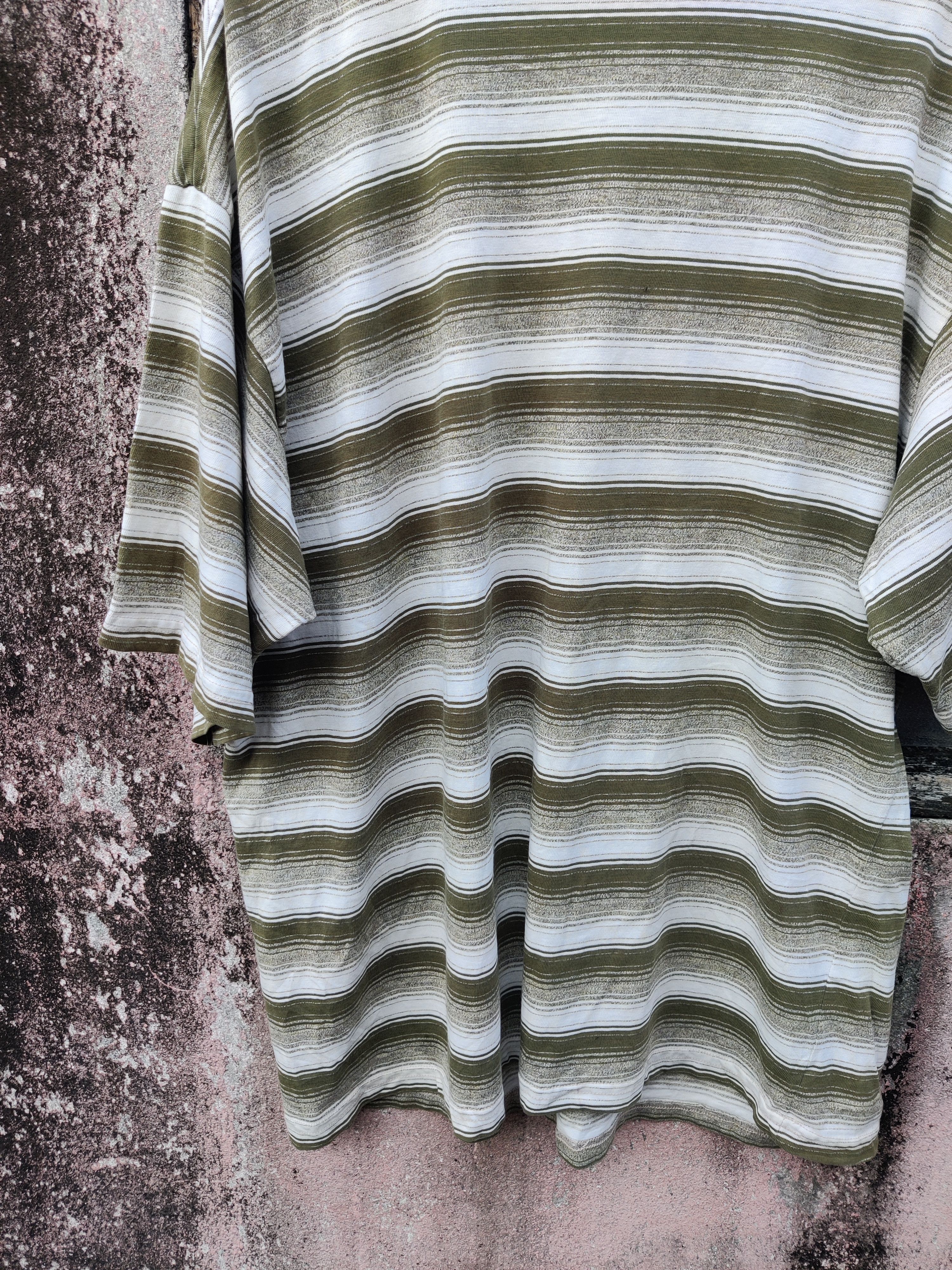 Vintage Vintage Archive Diversion Pocket Stripes Shirt Size US XL / EU 56 / 4 - 8 Thumbnail