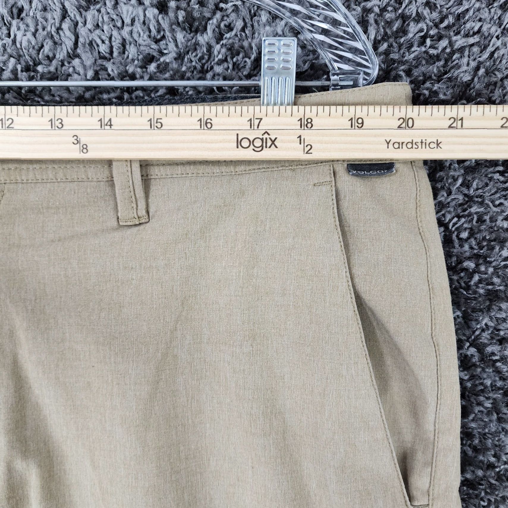 Volcom VOLCOM Men's Chino Shorts Size 40 Tan Size US 40 / EU 56 - 4 Thumbnail
