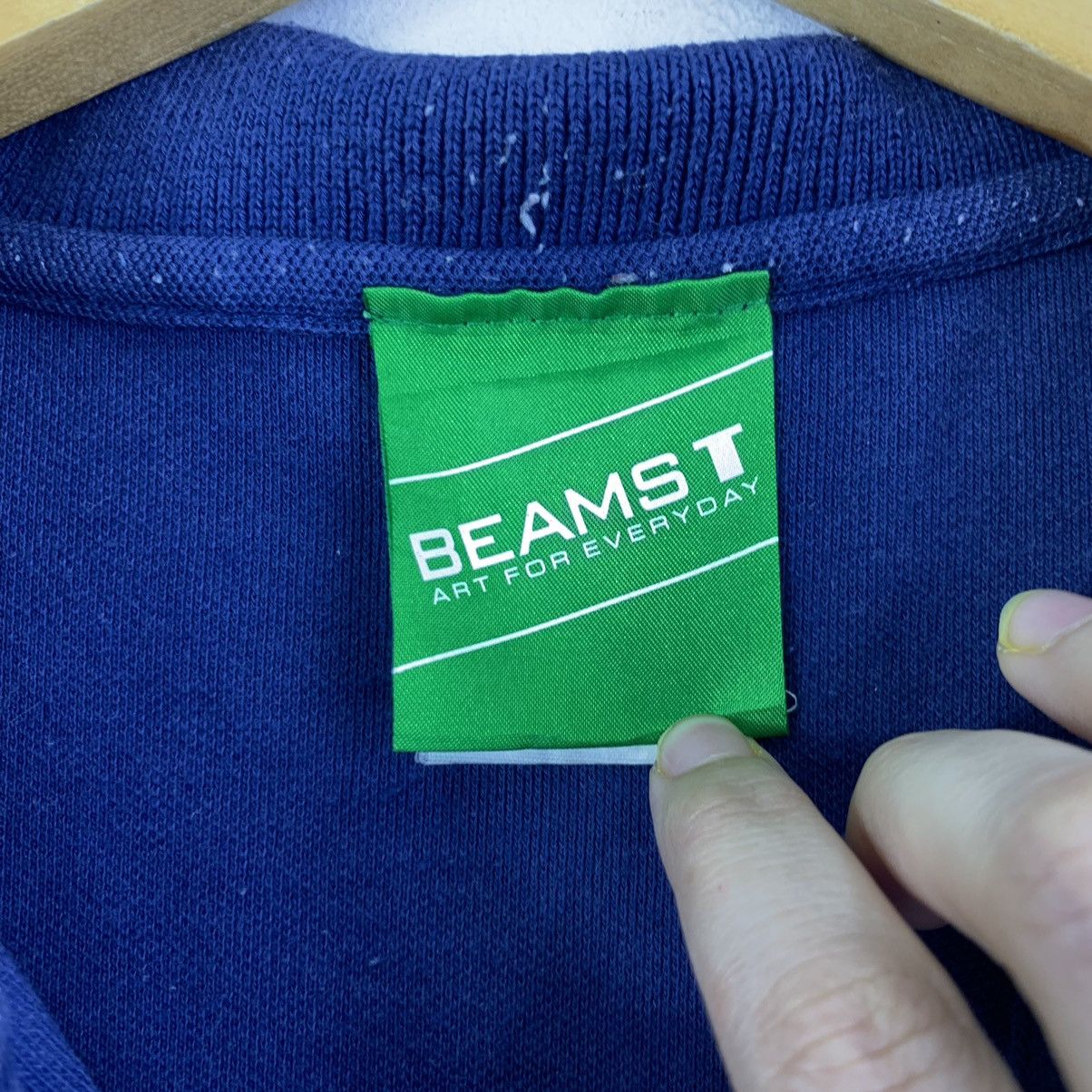 Vintage BEAMS PLUS ART Collection Goo Looks Polo Tee Shirt Size US M / EU 48-50 / 2 - 6 Thumbnail