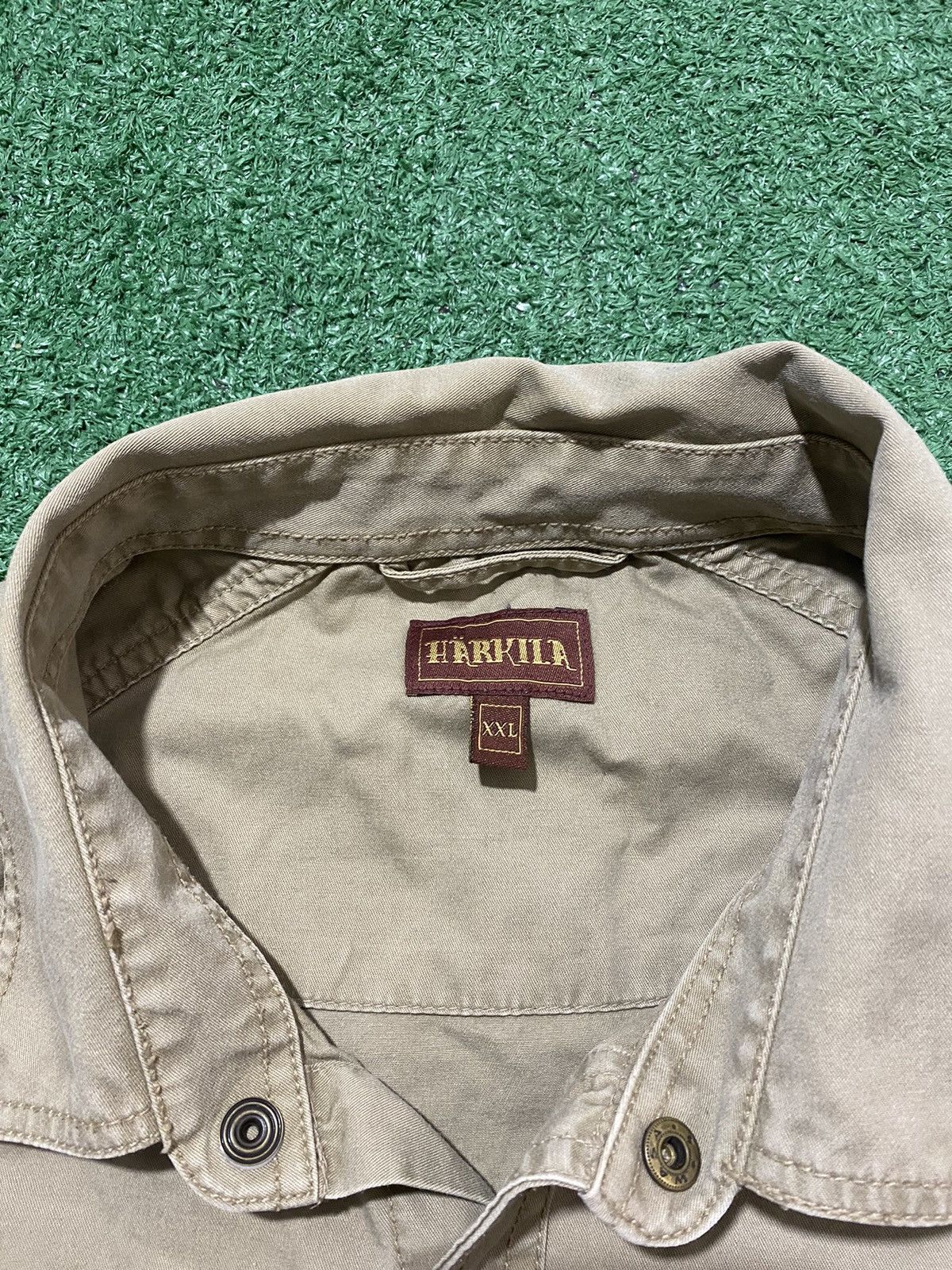 Vintage Harkila tee button up Size US XXL / EU 58 / 5 - 3 Thumbnail