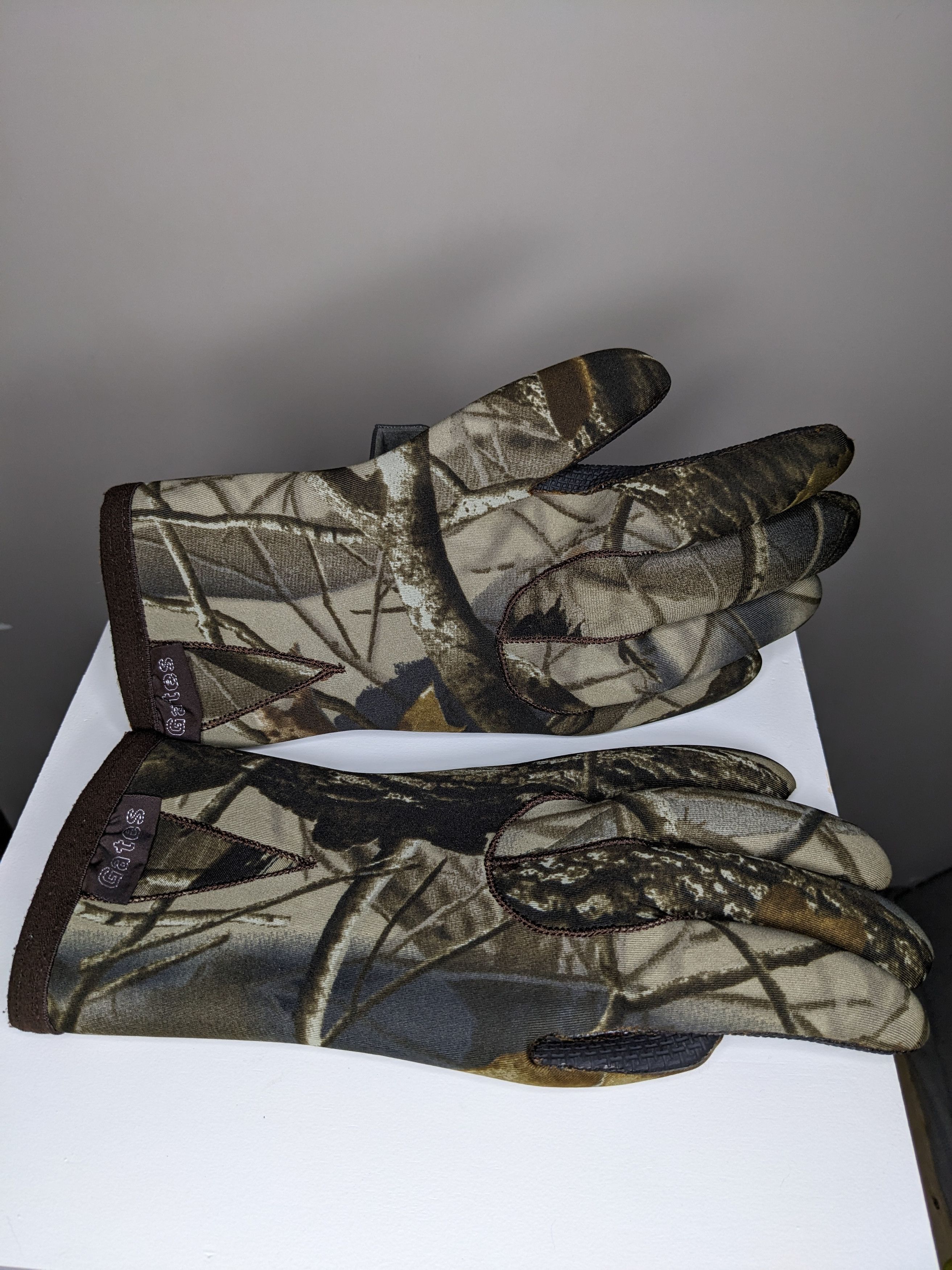 Realtree Gates Realtree Camo Neoprene Hunting Work Gloves Rubber Grip Size ONE SIZE - 4 Thumbnail