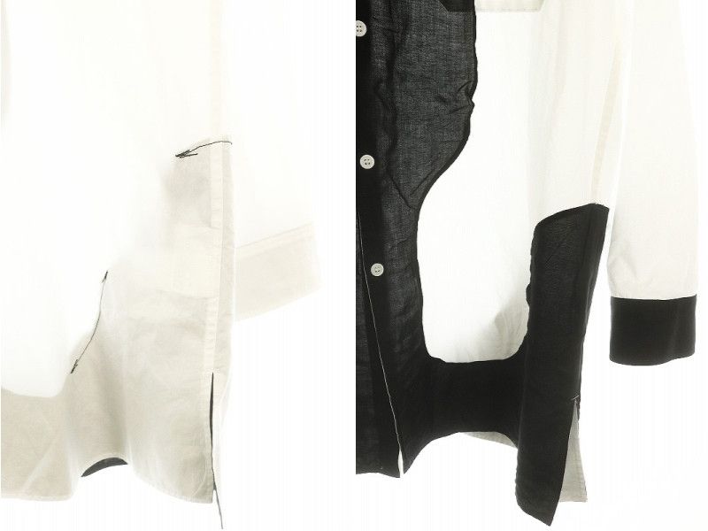 Yohji Yamamoto YOHJI YAMAMOTO POUR HOMME Spare collar shirt Size US L / EU 52-54 / 3 - 4 Thumbnail