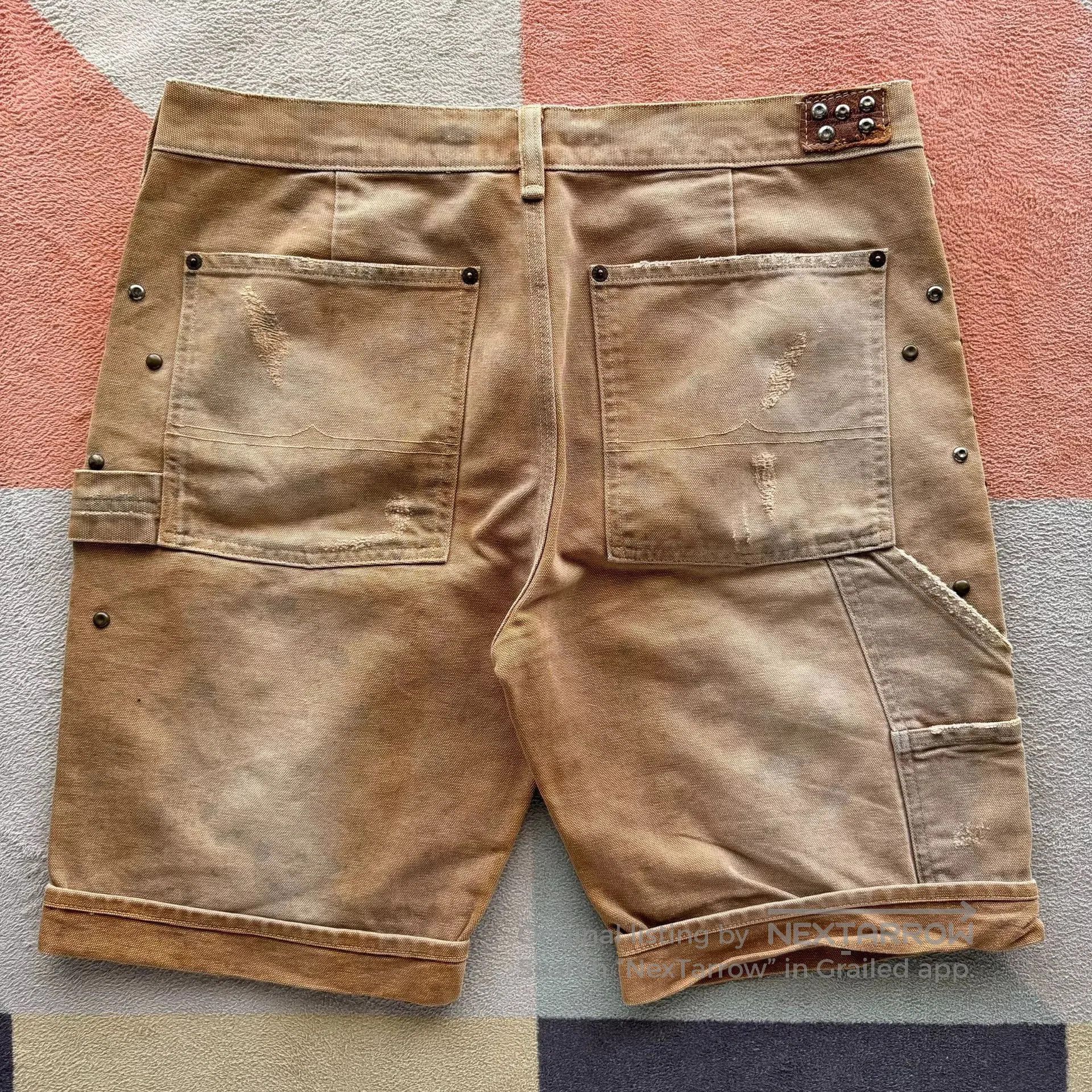 Denim & Supply Ralph Lauren Ralph Lauren Denim Supply Rivet Canvas Shorts. Size US 30 / EU 46 - 2 Thumbnail