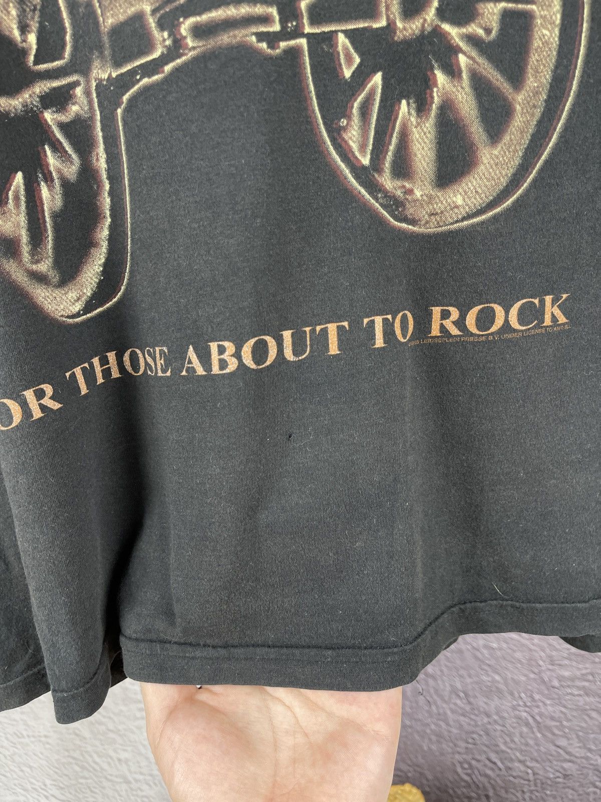 Vintage AC/DC 1999 vintage for those about to rock we salute you tee Size US L / EU 52-54 / 3 - 7 Thumbnail