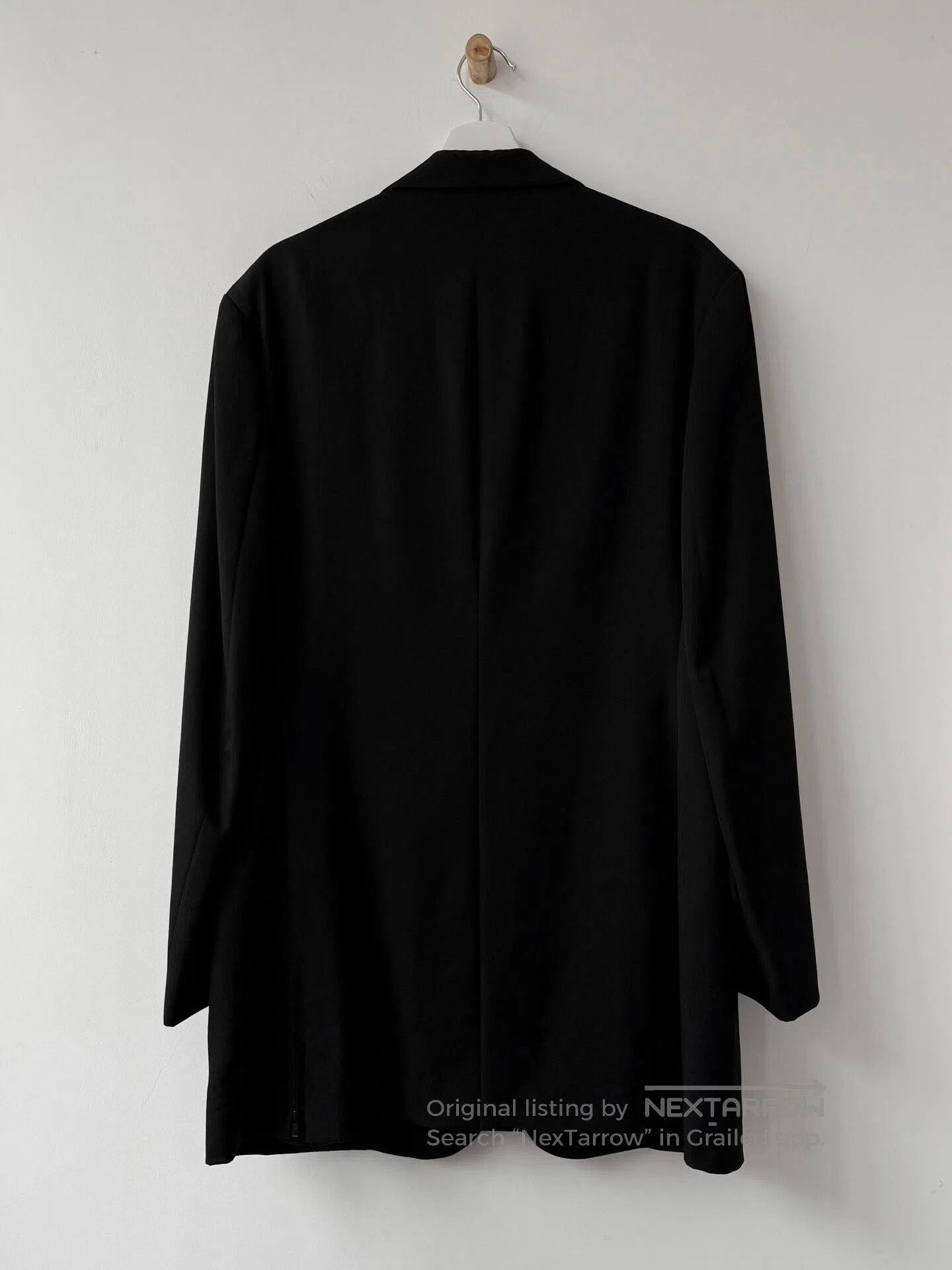 Yohji Yamamoto Yohji Yamamoto Black Wool Suit Jacket. Size US L / EU 52-54 / 3 - 5 Thumbnail