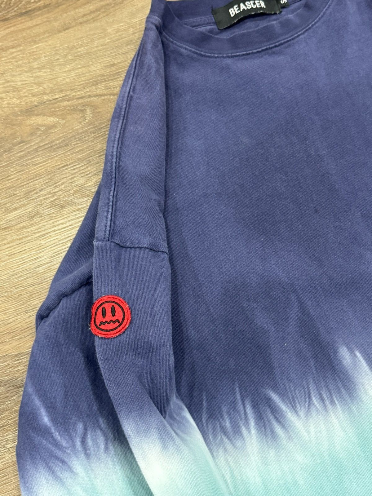 Japanese Brand BEASTER “Parallel Universes” Dip Dye Long Sleeve Size US S / EU 44-46 / 1 - 8 Thumbnail