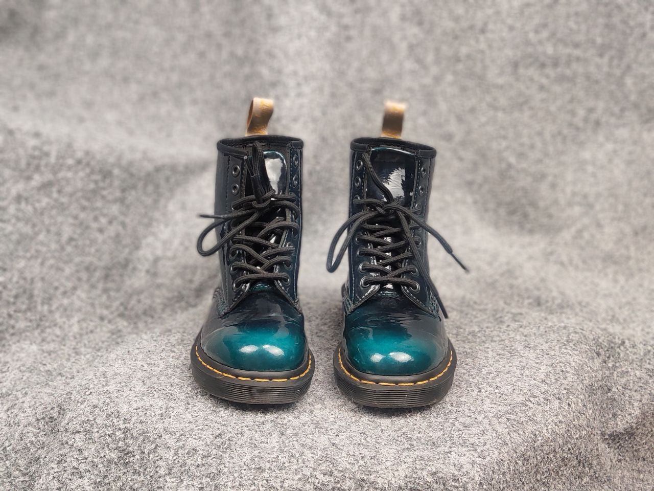 Dr. Martens Dr.Martens 1460 Vegan gradient patent leather Combat Boots Size US 5 / IT 35 - 5 Thumbnail