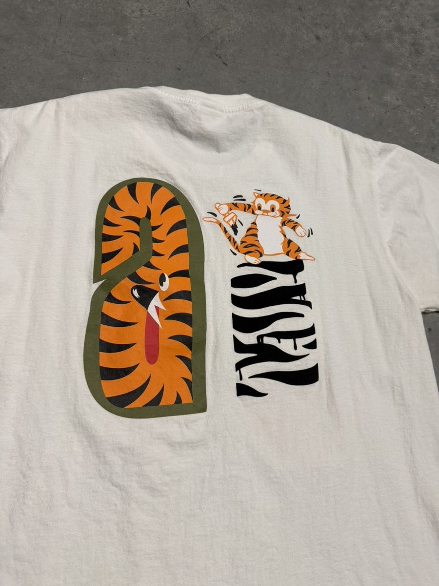 Bape Vintage Bape Tiger Shark Tee Size US XL / EU 56 / 4 - 6 Thumbnail