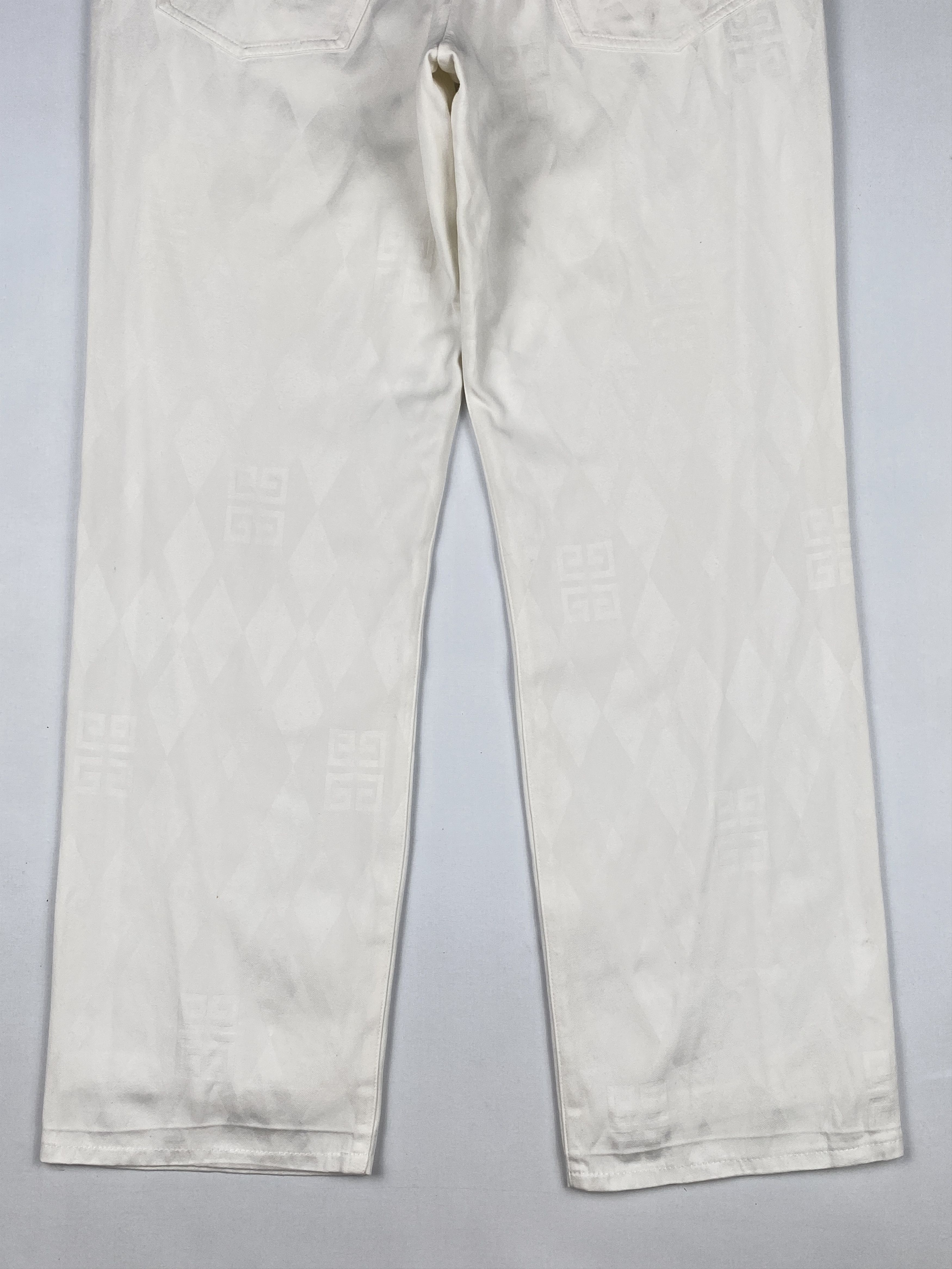 Givenchy Vision 4G Monogram Button Fly Denim Trousers Size US 29 - 9 Thumbnail
