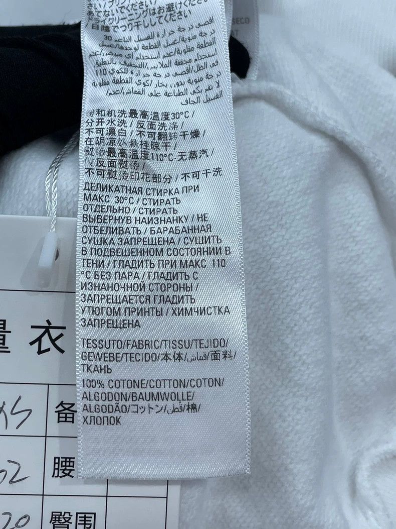 Balenciaga Balenciaga Blue Letter White Hoodie Size US XS / EU 42 / 0 - 8 Thumbnail