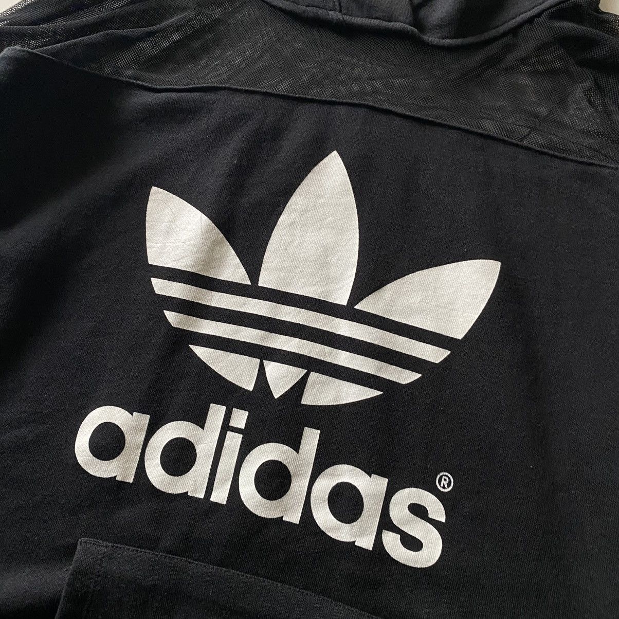 Adidas Rare Adidas Originals x Rita Ora 090 Mesh Panel Hoodie Size XL / US 12-14 / IT 48-50 - 3 Thumbnail