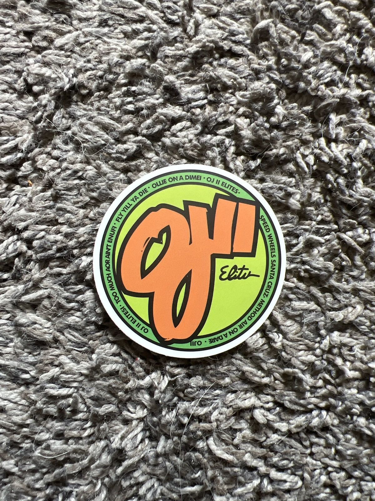 Hypebeast OJ Wheels OJ II Elites Sticker Size ONE SIZE - 1 Thumbnail