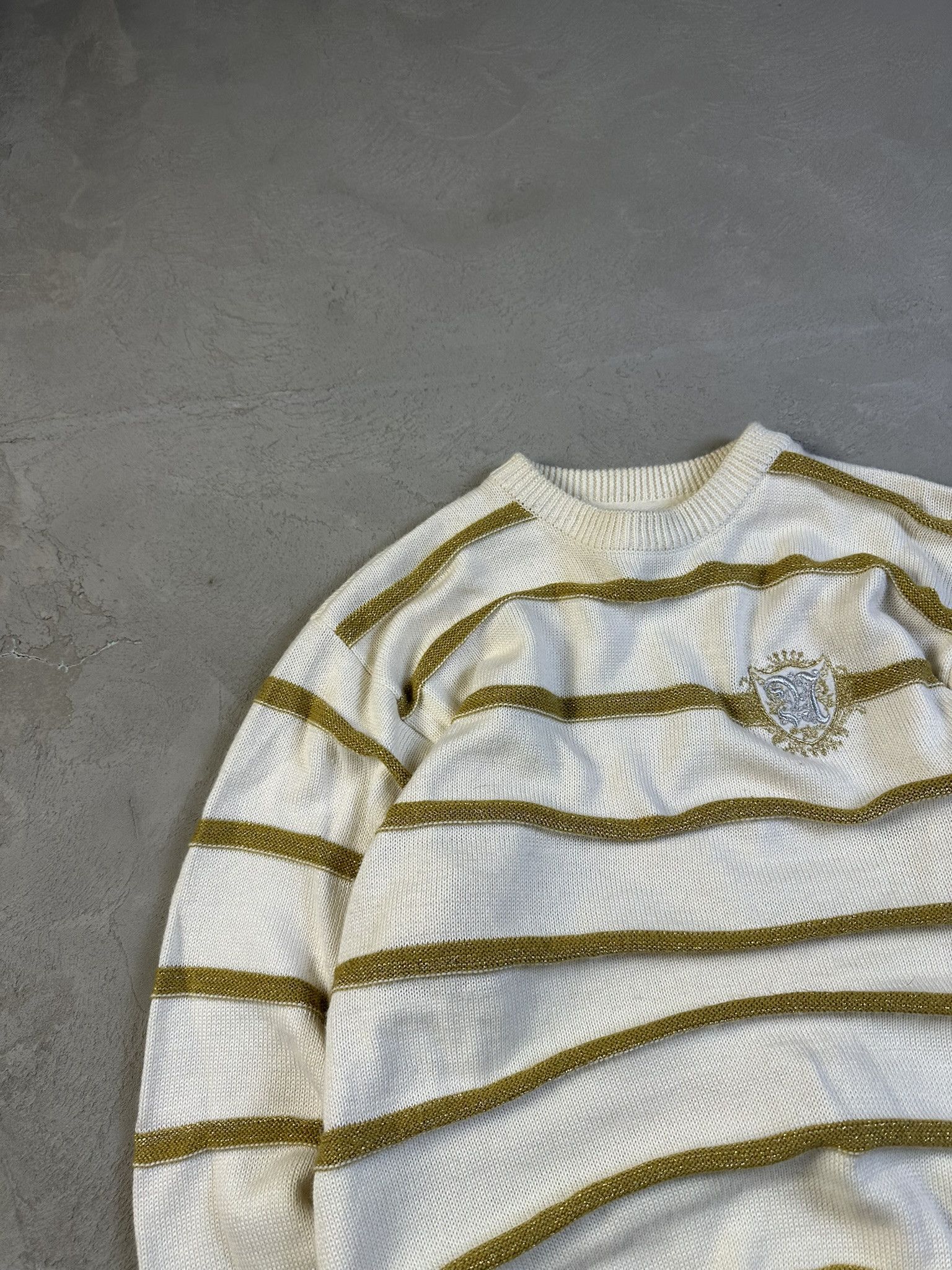JNCO × Vintage Vintage Y2k Narkotic Wool Knit Hiphop Stripped Sweater 2000s Size US XL / EU 56 / 4 - 6 Thumbnail