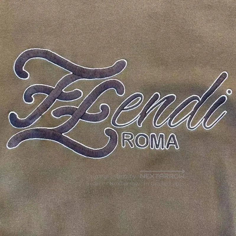 Other Fendi Men's Brown Cotton Long Sleeve Sweatshirt . Size US S / EU 44-46 / 1 - 5 Thumbnail