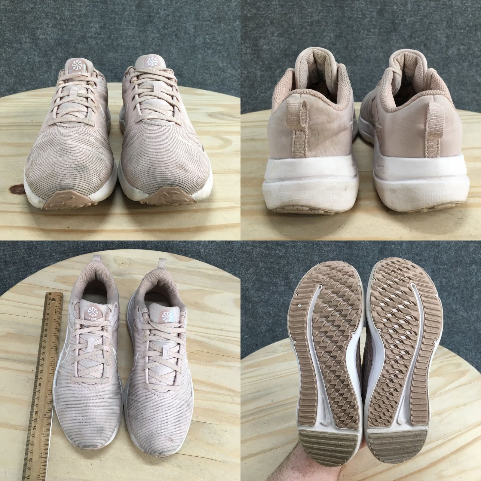 Nike Nike Womens Sneaker 6.5 Pink Downshifter 12 Athletic Running Laced Up DD9294 Size US 7 / IT 37 - 8 Thumbnail