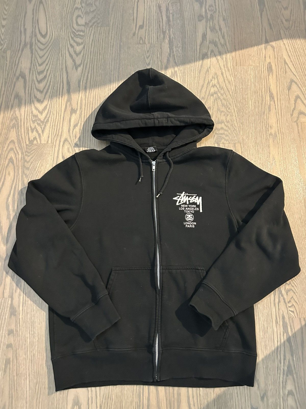 Stussy Stüssy zip-up hoodie | Grailed