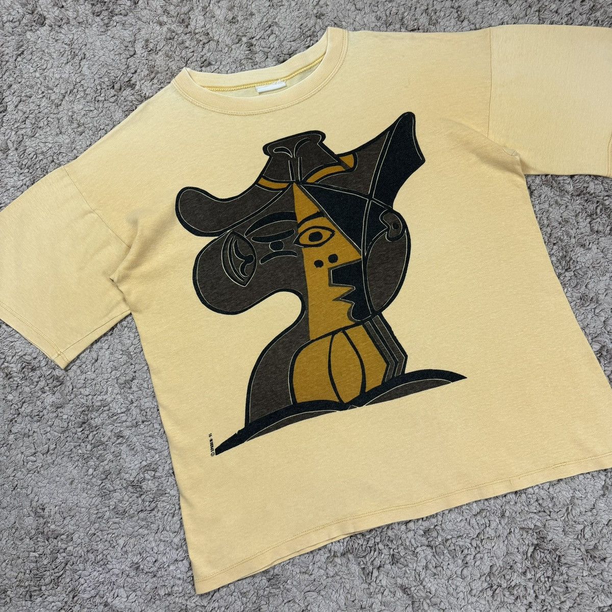 Vintage Vintage Art Pablo Picasso T-shirt Size US L / EU 52-54 / 3 - 3 Thumbnail