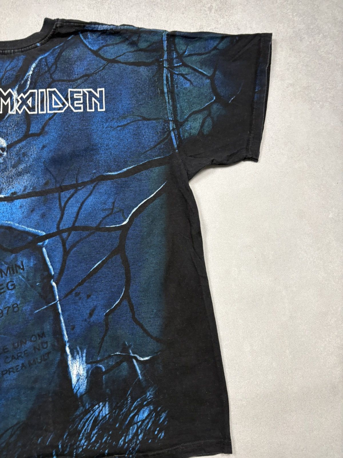 Band Tees Iron Maiden 2007 Benjamin Breeg All Over Print Tee XXL Band Size US XXL / EU 58 / 5 - 15 Thumbnail