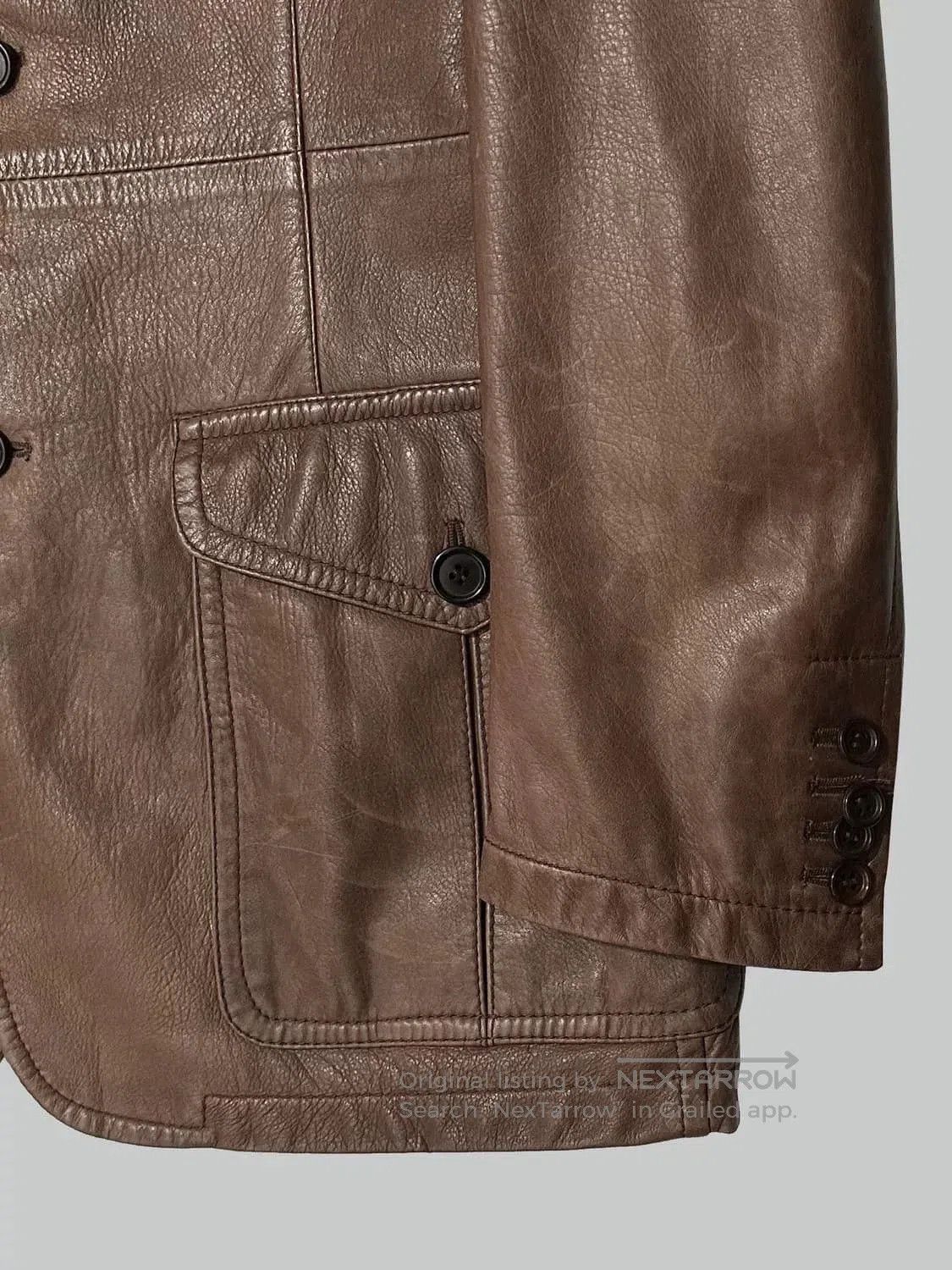 Prada Prada Vintage Berkeley Leather Jacket. Size US M / EU 48-50 / 2 - 3 Thumbnail