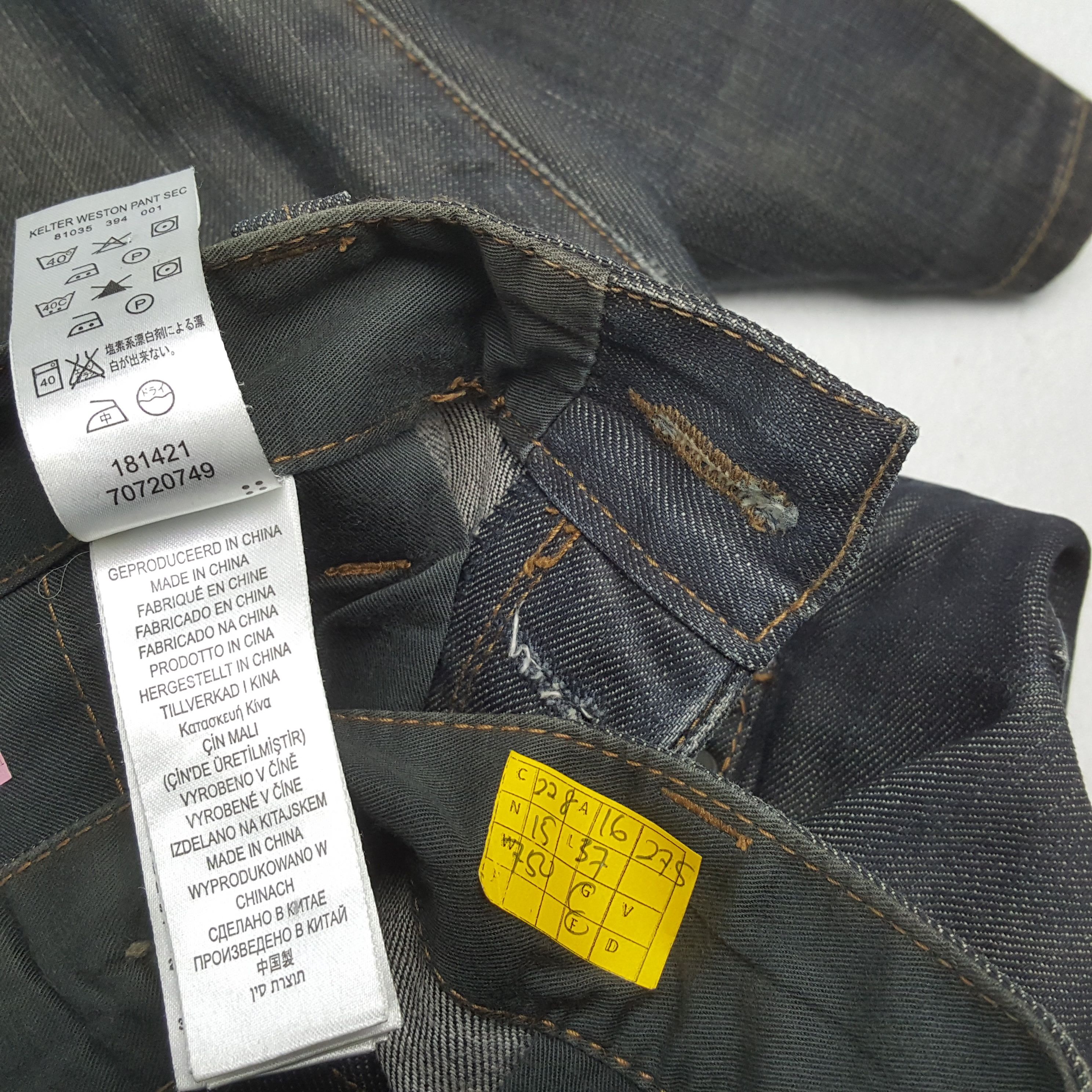 G-Star × Vintage Vintage G-STAR RAW Japanese Fashion Brand RareJeans Size US 32 / EU 48 - 13 Thumbnail
