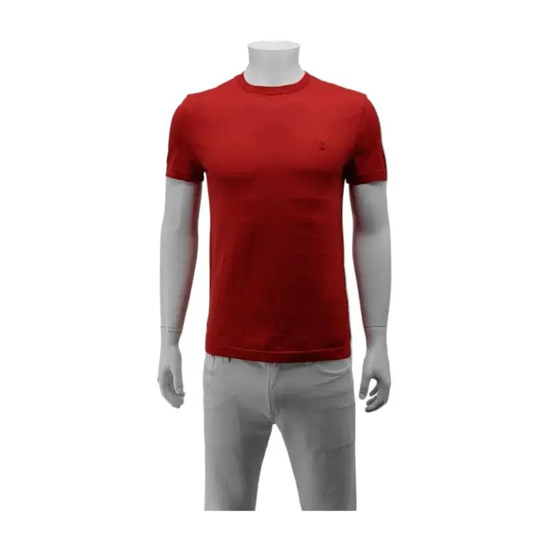 Louis Vuitton Louis Vuitton Red Cotton Short Sleeve T-Shirt 0089 Size US XS / EU 42 / 0 - 1 Thumbnail
