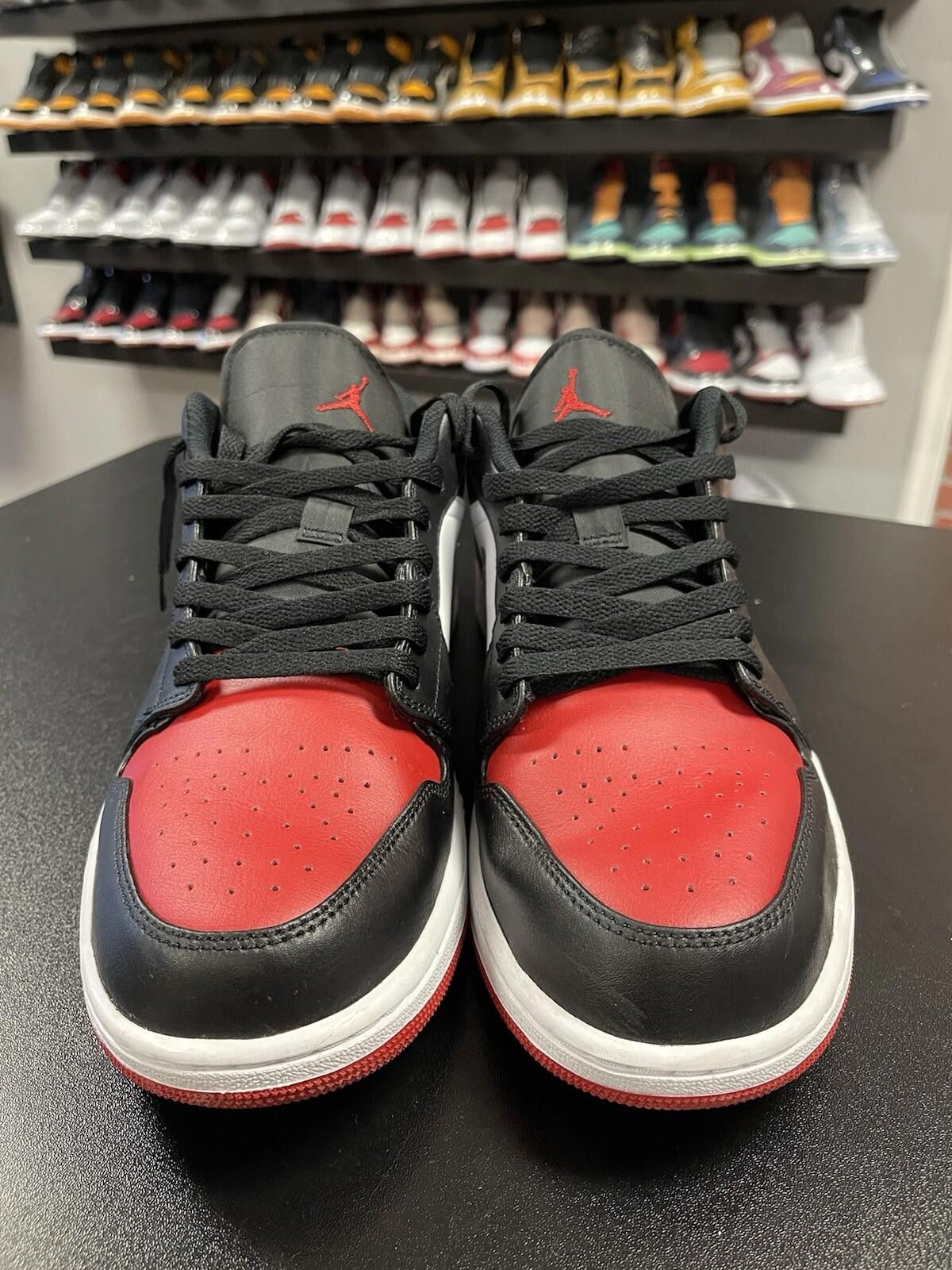 Nike Size 12 - Nike Air Jordan 1 Low Chicago Bred Toe 2.0 Men's Size US 12 / EU 45 - 2 Thumbnail
