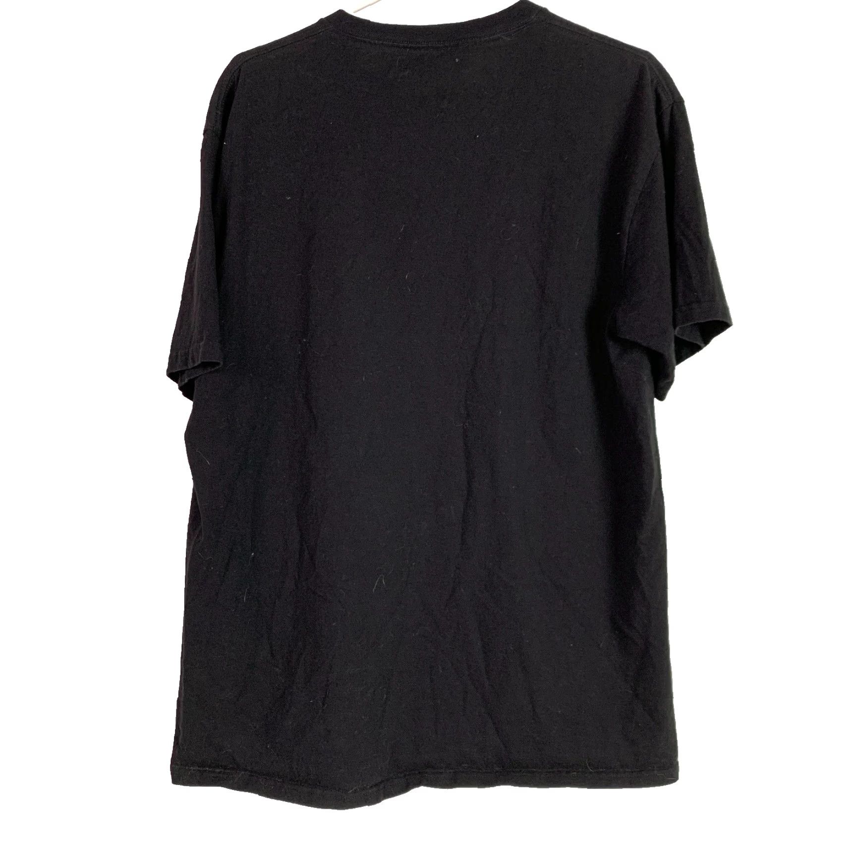 Vintage The Beginning Black Eyed Peas Tee T-Shirt Shirt Large Mens 100% Cotton Graphic Short Sleeve Crew Neck Black 2011 Superbowl XLV Vintage No N/A Size US L / EU 52-54 / 3 - 5 Thumbnail