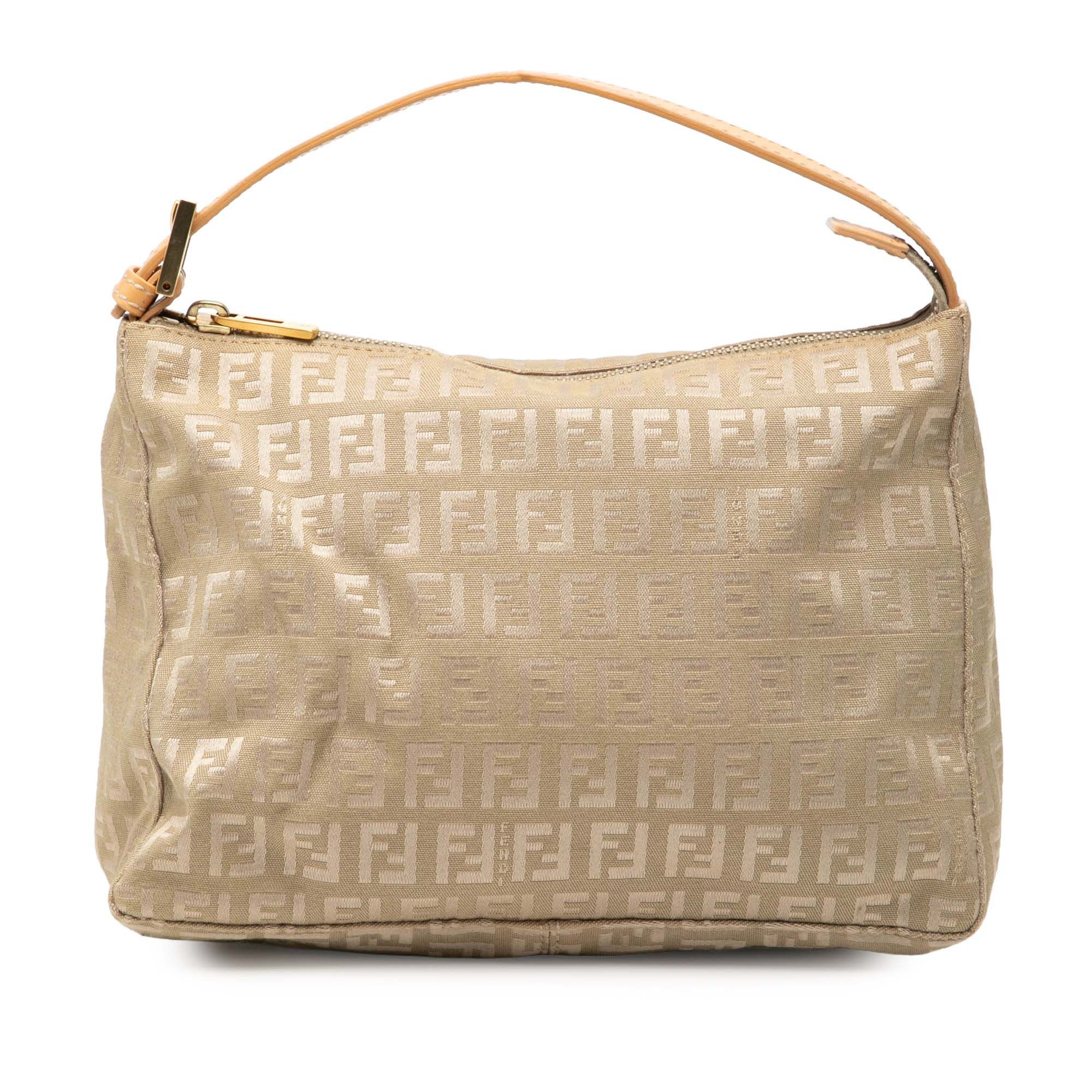 Fendi Fendi Zucchino Canvas Handbag Size ONE SIZE - 1 Thumbnail