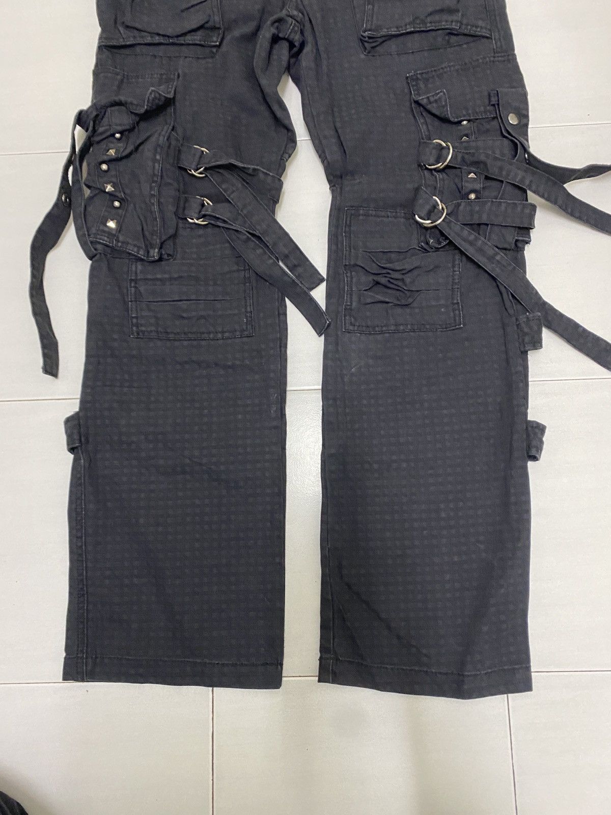 Vintage Vintage PLANET FIVE Bondage Punk Style Pants Size US 30 / EU 46 - 4 Thumbnail