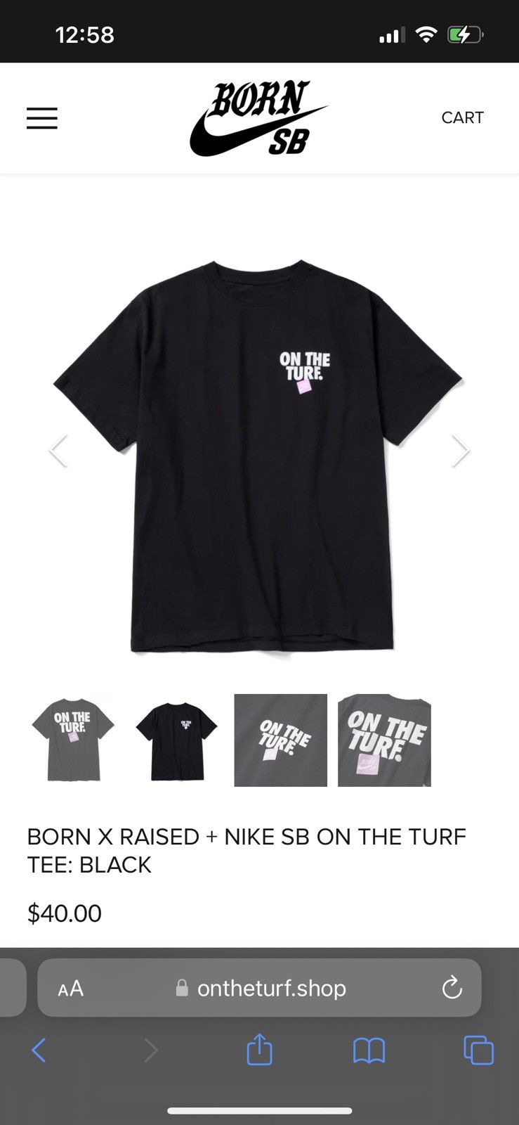 Born X Raised × Nike Nike sb born x raised on the turf tee Size US XXL / EU 58 / 5 - 2 Thumbnail