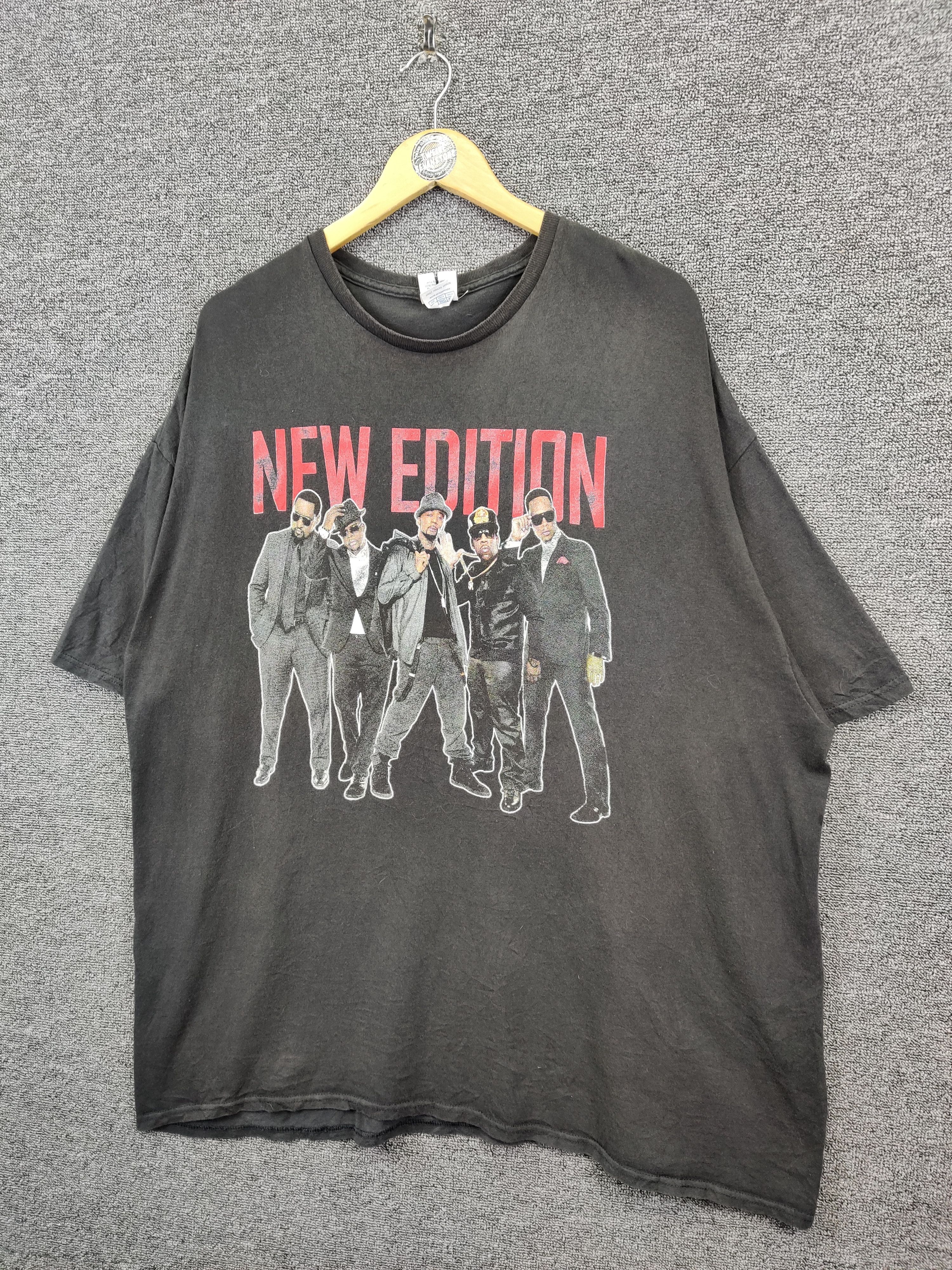 Band Tees Vintage New Edition Rap Tee Tshirt Size US XXL / EU 58 / 5 - 2 Thumbnail