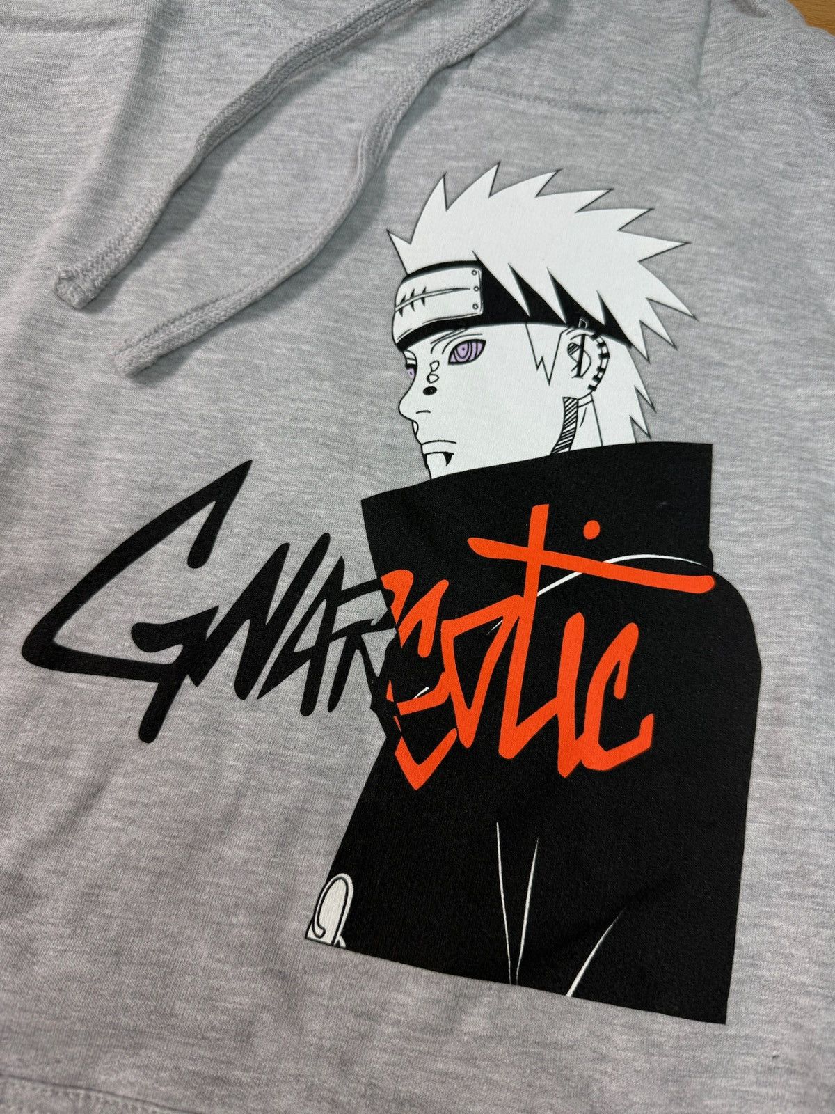 Glo Gang × Gnarcotic Gnarcotic Naruto Pain Hoodie Grey Medium Size US M / EU 48-50 / 2 - 4 Thumbnail