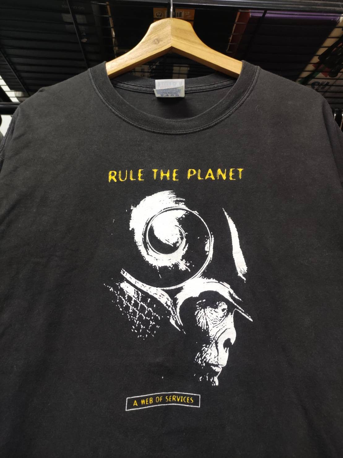 Vintage Vtg 00's Planet of the Apes Movie " Rule the Planet " Promo Size US XL / EU 56 / 4 - 1 Thumbnail