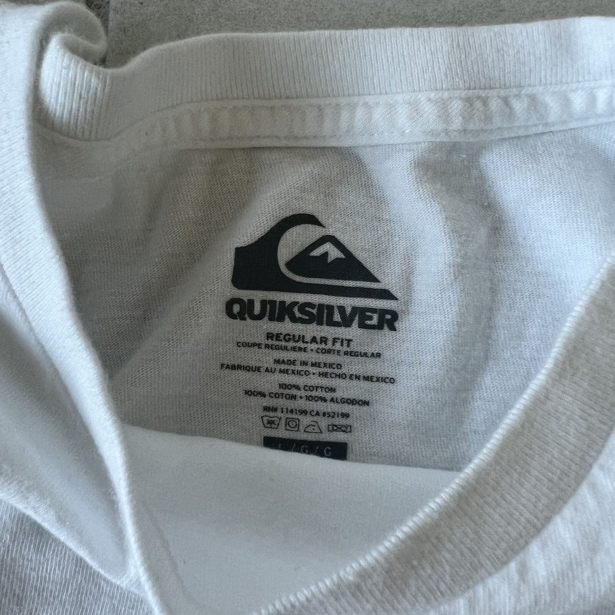 Quiksilver × Vintage QuikSilver Hawaii Surf Tee Size US L / EU 52-54 / 3 - 4 Thumbnail
