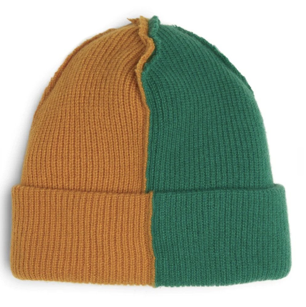 Gallery Dept. o1mle0725 Size: OS / Topanga Beanie Hat / Cap Orange/Green Size ONE SIZE - 2 Thumbnail