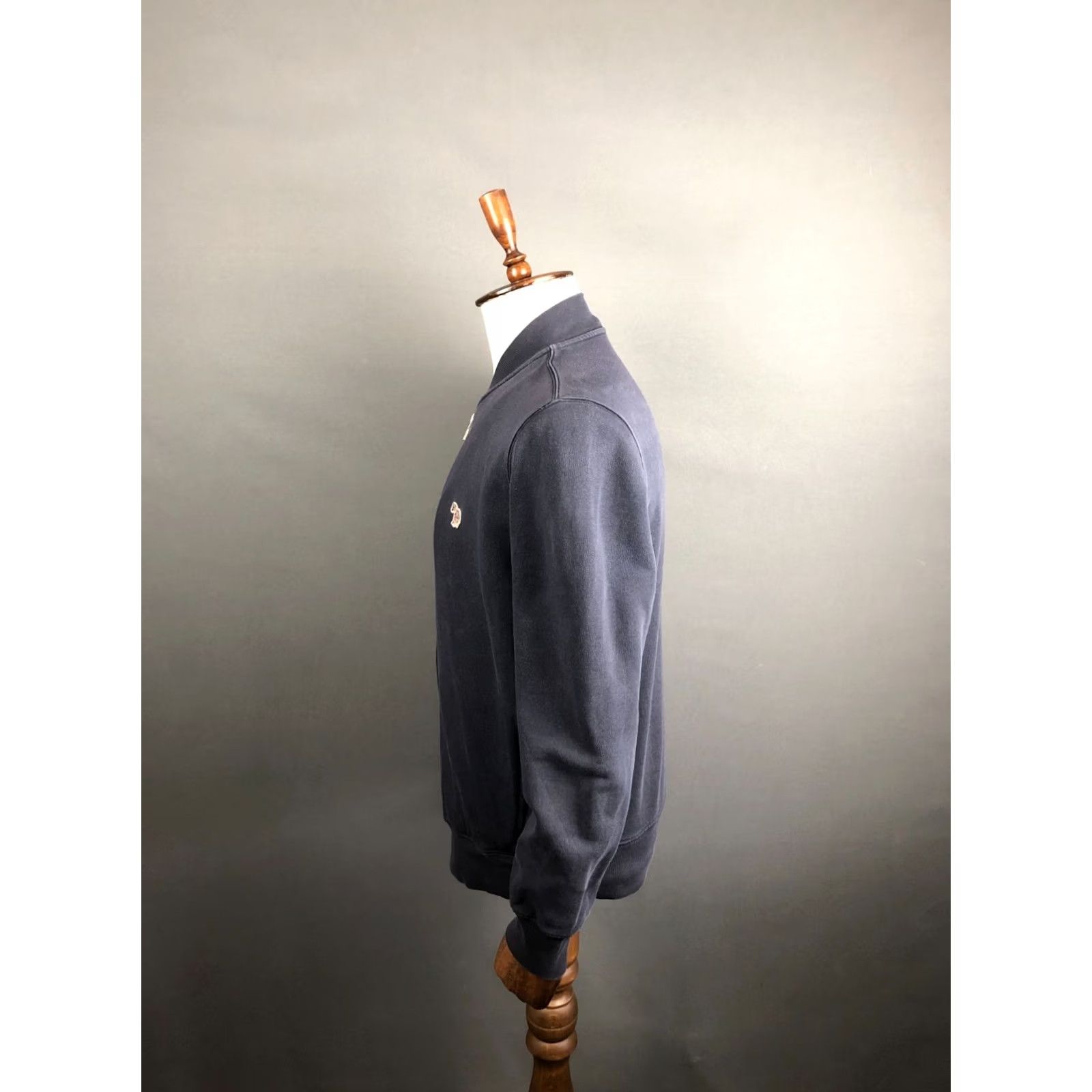 Paul Smith Paul Smith Men's Track Jacket Size L Zip Cotton Dark Blue Size US L / EU 52-54 / 3 - 2 Thumbnail