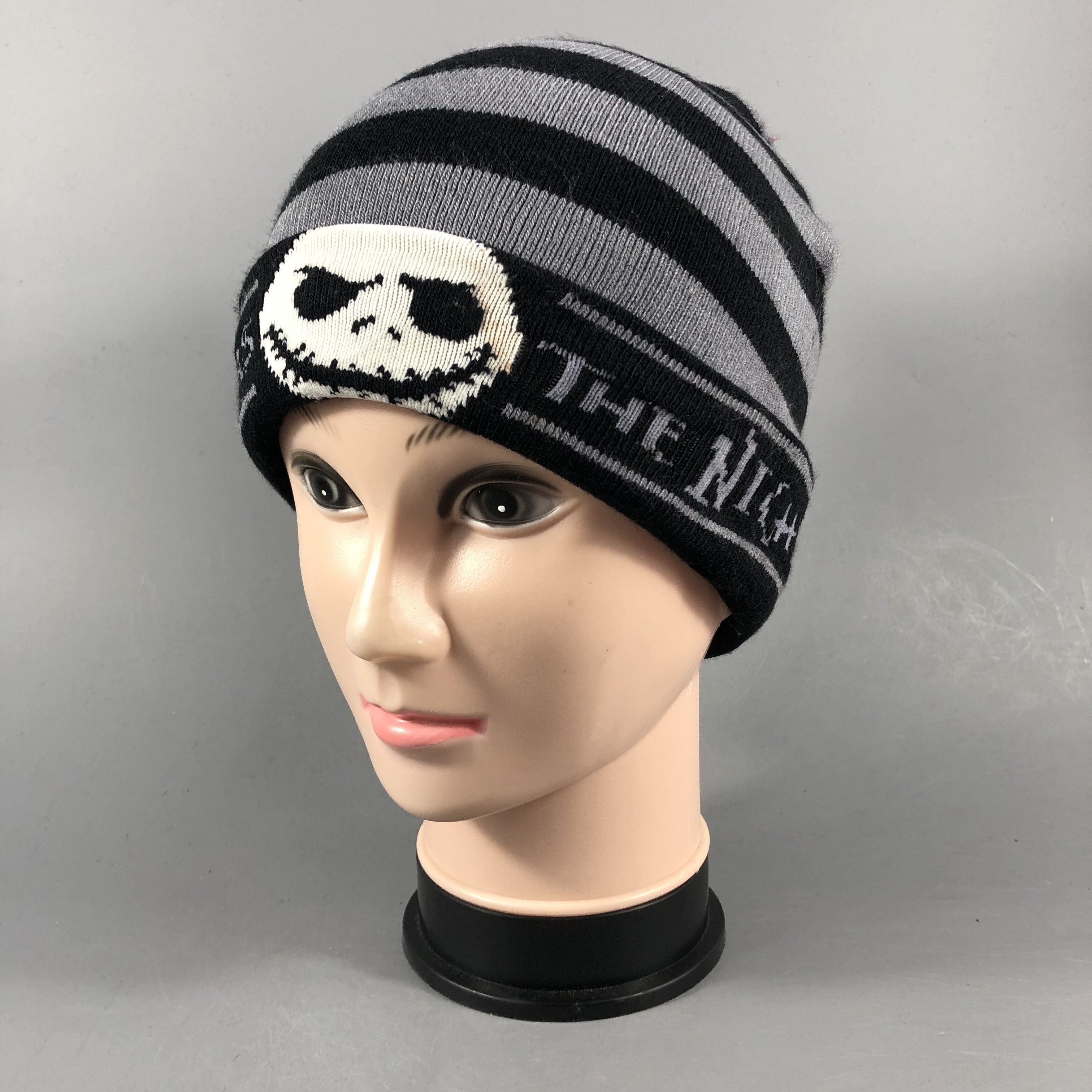 Disney × Japanese Brand Disney Nightmare before Christmas Beanie Snowcap Hat Size ONE SIZE - 2 Thumbnail